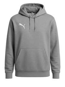 Puma TeamGOAL Men's Hoody Grey - Grey - View 1