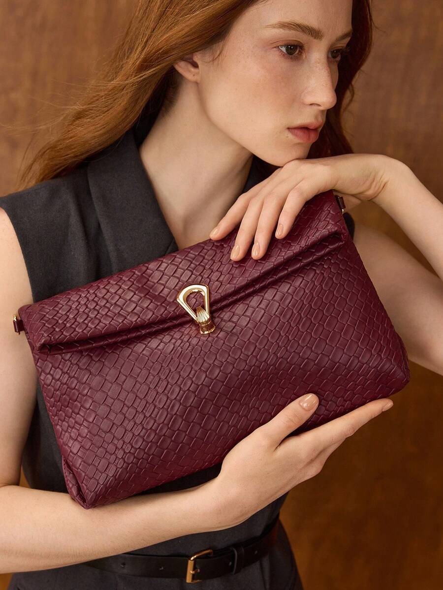 MOTF PREMIUM LADIES' HANDBAG - Burgundy - View 1