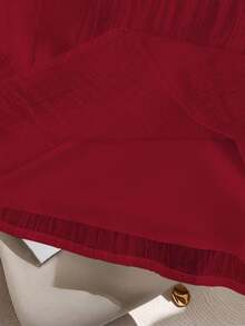 GlowEve Áo ba lỗ không tay đơn sắc tối giản dành cho nữ - Đỏ - Xem 3