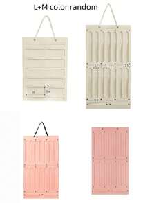 1/2 件壁挂式发饰和眼镜收纳袋、发饰展示架、头饰收纳挂袋、毛毡发饰收纳袋、太阳镜收纳袋、分类收纳展示袋、门上悬挂式发夹收纳架、性别揭秘派对、生日、婚礼、派对的完美选择、送给同事、朋友和家人的完美礼物、返校礼物