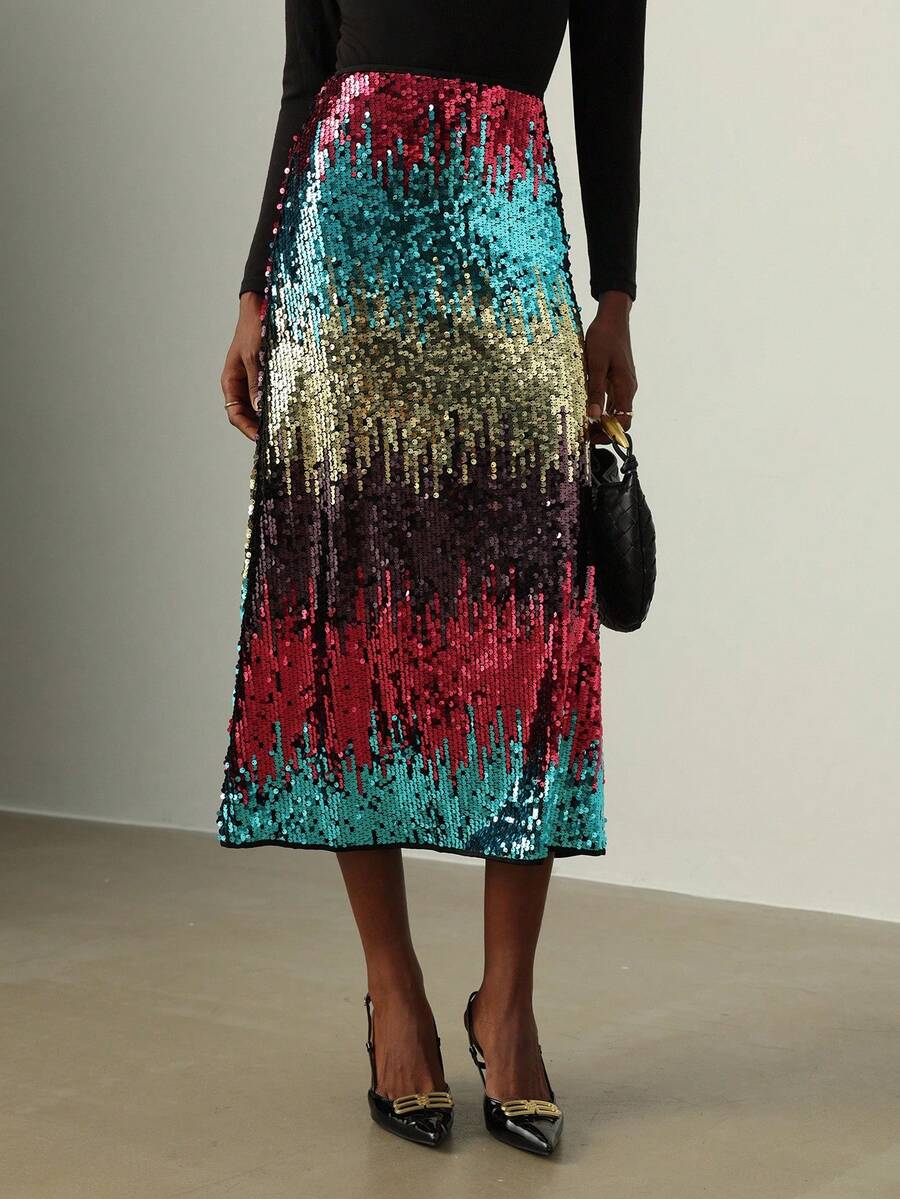 Lyxana Women Skirts - Multicolor - View 1