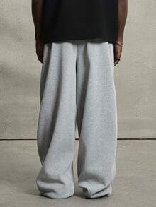 Manfinity EMRG Men's Street-Style Popular INS Matching Casual Everyday Wear, Boyfriend/Husband Gift, Anniversary Gift, Fashionable Street-Style Curved Knife Sweatpants