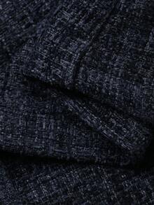 Livesso Women's Round Neck Cinched Waist Regular Jacket, Autumn