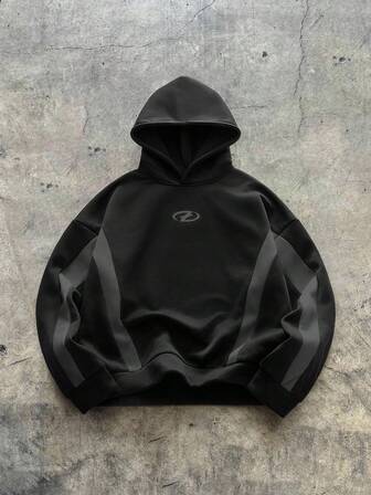 AXEPEAK Men's Knitted Casual Loose Fit Long Sleeve Hoodie, For Fall Winter