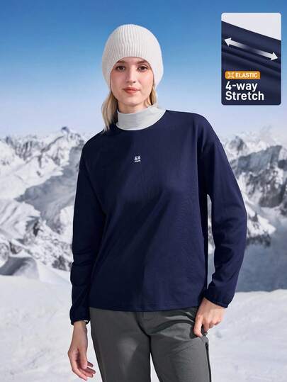 In My Nature 女士户外T恤和背心，高弹亲肤，适合户外露营、徒步旅行、运动和城市通勤