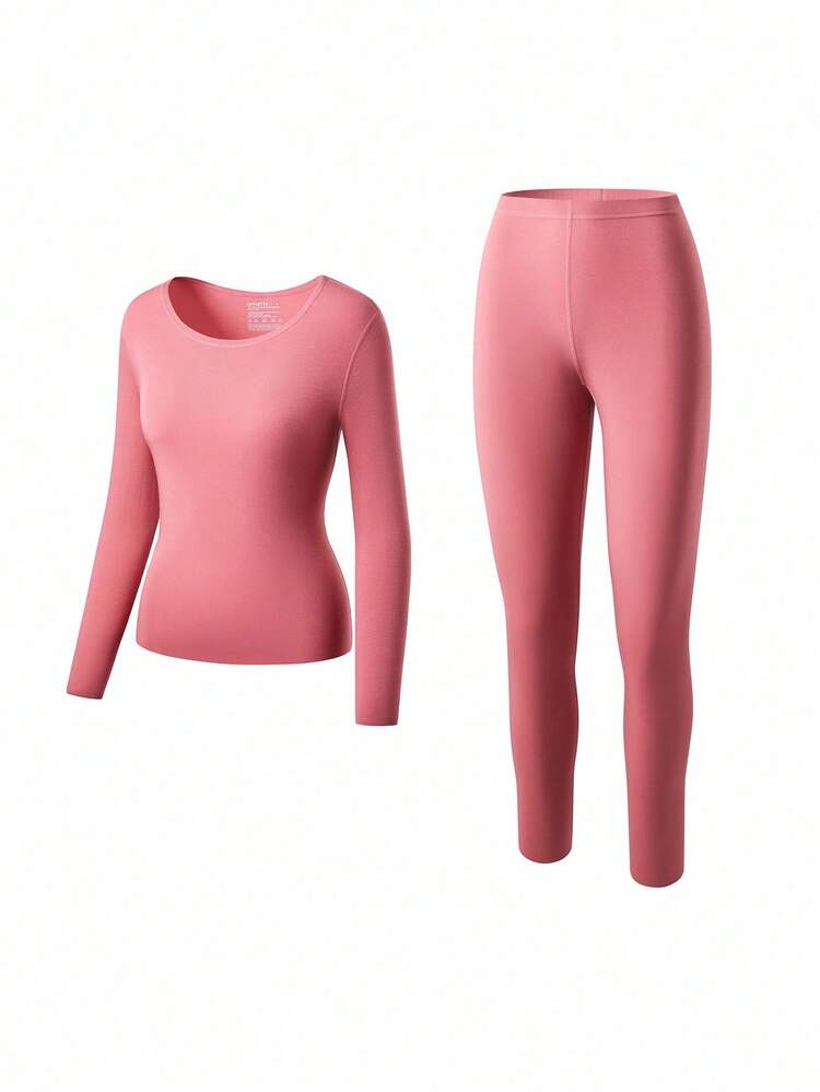 Women's Thermal Underwear Lightweight And Warm Set