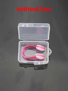 2 piezas Pinza nasal de silicona para natación, tapón de oído, impermeable y antideslizante, adecuado para entrenamiento de natación - Multicolor - Ver 18