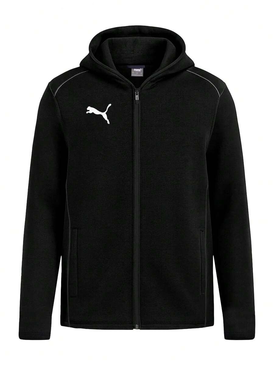 Puma TeamGOAL Men's Jackets Black - Black - View 1