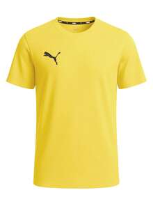 Puma TeamGOAL Men's T-Shirts Yellow - Yellow - View 1