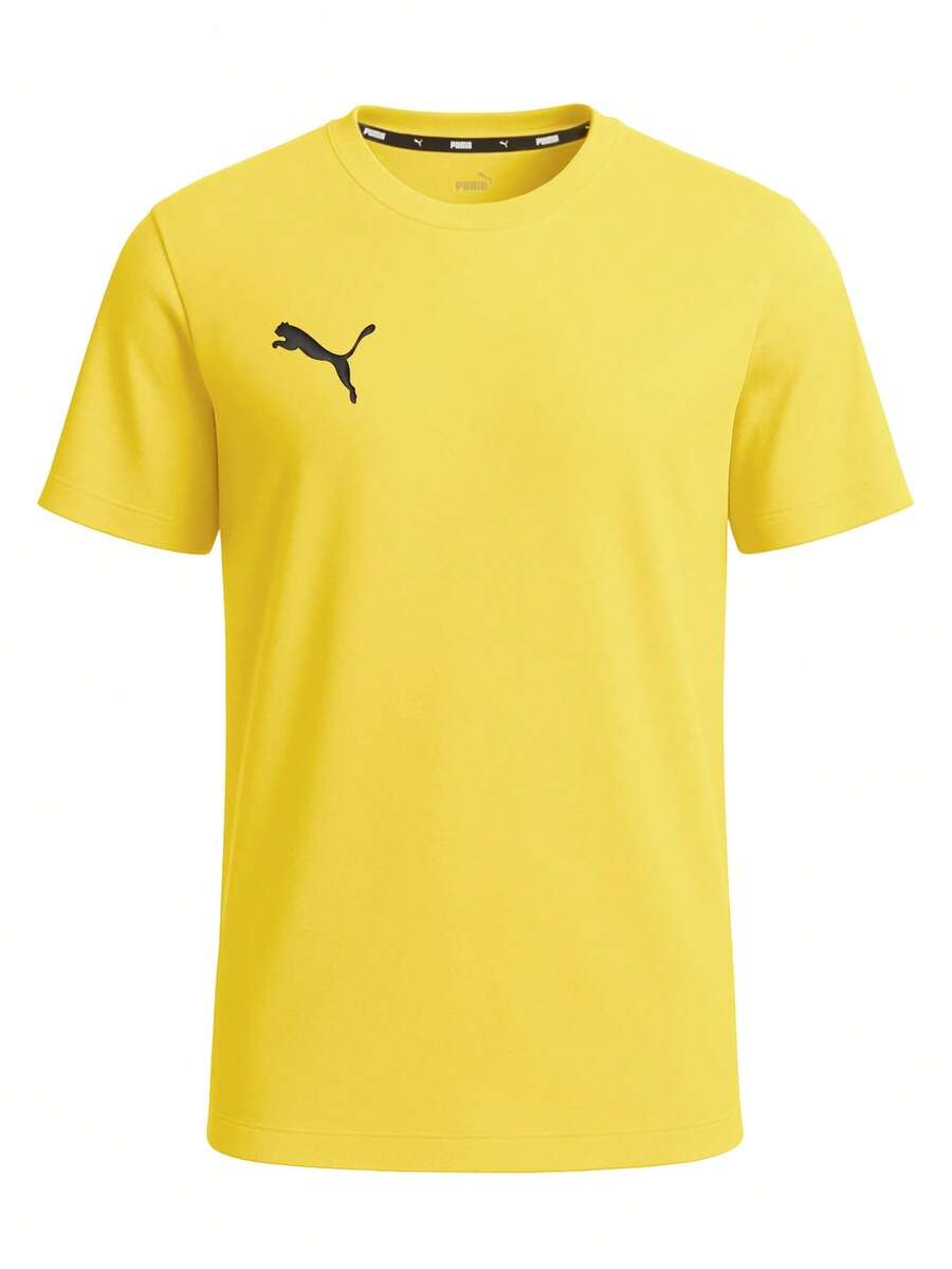 Puma TeamGOAL Men's T-Shirts Yellow - Yellow - View 1