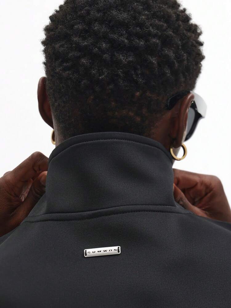 Half Zip Scuba Sweatshirt With Matching Joggers