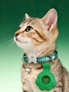 PETSIN 1 Stück Haustier-Tracker-Schutzband; Haustier-Tracker-Schutz; verstellbare Größe Halsband; tragbarer abnehmbarer Tracker-Schutz; Haustier-Halsband; Haustier - Verschiedenfarbig - Übersicht 6