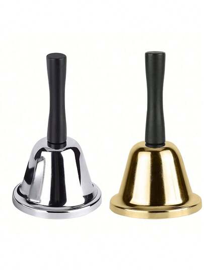 Loud Hand Bell, Silver Steel Hand Bells For Adults, Dinner Bells For Inside Classroom Bell, For Food Line, Alarm, Jingles, Ringing, Bell, Jingle Bells, Bells, Big Bells, Hand Jingle Bells, Mini Jingle Bells, Bell, Bells, Jingle Bells, Iron Fist, Hand Jingle Bell,Bell,Bells,Classroom