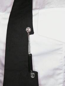 SHEIN ICON 女士领带 - 黑色 - 查看 5