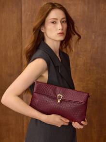 MOTF PREMIUM LADIES' HANDBAG - Burgundy - View 7