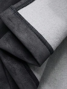 DAZY Bộ 2 món áo vest và chân váy bằng da PU dành cho nữ mùa thu/đông, kiểu dáng đơn giản, cài khuy. - Màu xanh lam - Xem 9