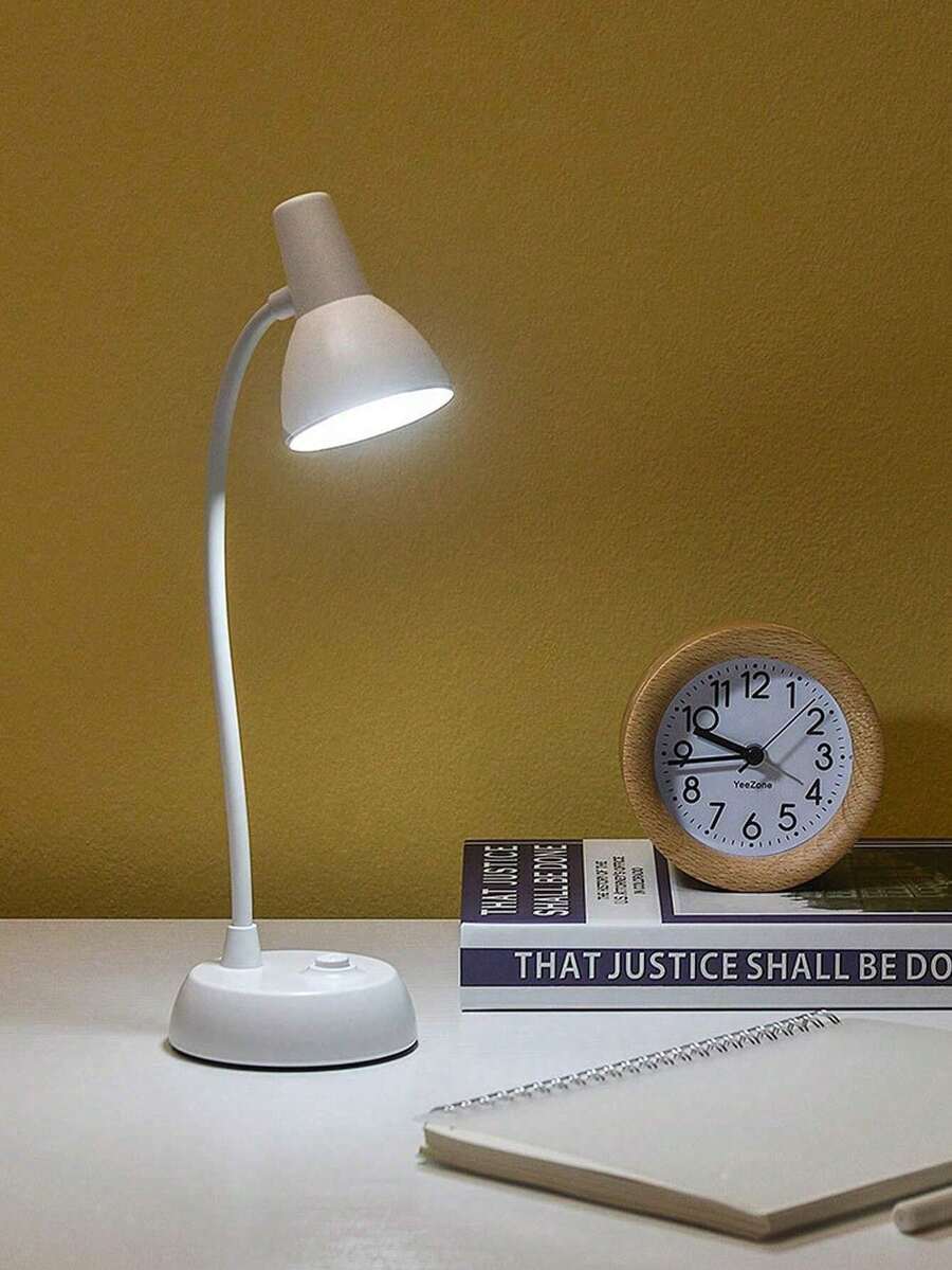 1 Led Table Lamp, Portable Wireless Battery Bedside Reading Lamp In Student Dormitory, Suitable For Home Office Reading Lamp,Lamp For Study, Reading, Bedroom & Dormitory
