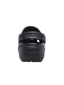 Crocs Classic Women's Platform Clogs Black CR206750 - Black - View 4