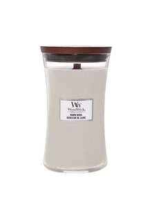 WoodWick Warm Wool Large Hourglass Candle 610 G - Warm Wool - View 1
