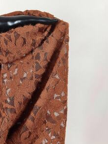 Amplova Áo buộc dây phía trước họa tiết cổ điển, phù hợp cho các lễ hội âm nhạc và tiệc tùng - Nhiều màu - Xem 12