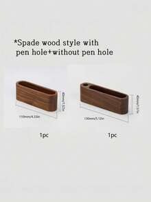 Wooden Desktop Business Card Holder, Creative Large Capacity Display & Storage, Front Desk Office Organizer