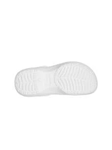 Crocs Classic Platform Womens Clog White CR206750 WHI - White - View 4