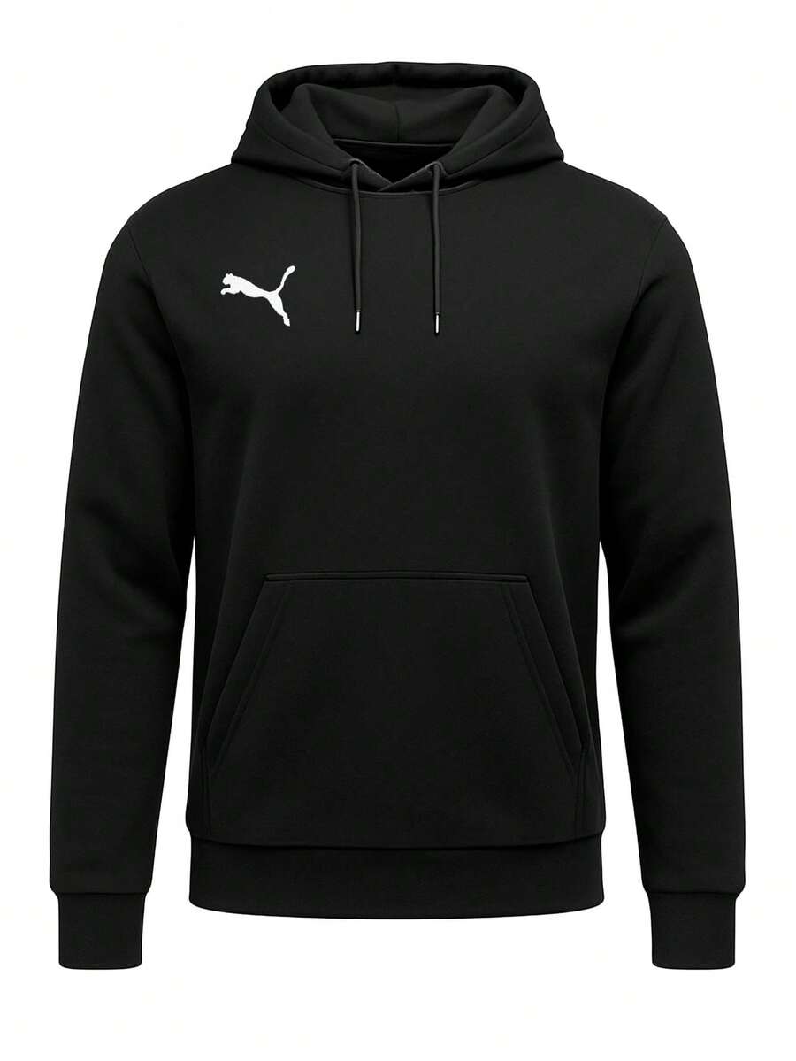Puma TeamGOAL Men's Hoody Black - Black - View 1