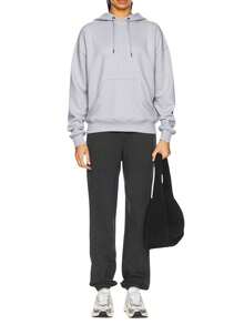 brave soul Áo hoodie khóa kéo cổ điển, màu xám - Xám - Xem 3