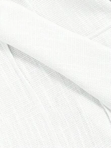 SHEIN MOD Bộ vest vest vải tuýt trơn màu thanh lịch và chân váy bút chì dành cho nữ, trang phục công sở dành cho nữ vào mùa thu/đông - trắng - Xem 8