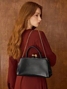 MOTF PREMIUM 女士手提包 - 黑色 - 查看 8