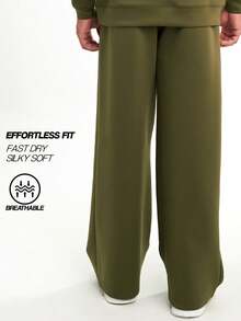 ARC HexFlex Pro Men Training Ultra-Flex Gym Lifestyle Street Pants, Fall - Green - View 2