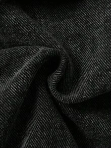 Manfinity Denimwave Men's Casual Distressed Ripped Frayed Hem Black & Grey Stacked Jeans, Perfect Holiday Gift For Boyfriend & Husband Punk Pants Men Tripp Pants Goth Pants Men - Dark Grey - View 11