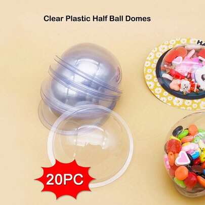 20 chiếc thẻ tiền hình vòm bằng nhựa trong suốt, thẻ quà tặng sinh nhật, đồ thủ công bằng giấy, thẻ lắc, đồ trang trí tiệc bạn bè, nghệ thuật làm album ảnh và sổ lưu niệm.