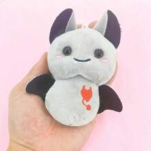 1 pieza Juguete interactivo para mascotas con diseño de murciélago de peluche - Juguete masticable duradero, gran regalo para cachorros en etapa de dentición - Multicolor - Ver 10