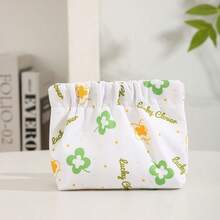 1pc New Snap Closure Storage Pouch For Sanitary Napkin, Lipstick, Keys, Cosmetics, Cables, Portable Compact Organizer Bag,Boho Vibes - New Storage Coin Purse - View 13