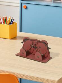 创意动物形状太阳镜收纳架，可拆卸木制桌面眼镜展示架，动物设计眼镜收纳架，梳妆台眼镜架 - 動物 - 查看 8