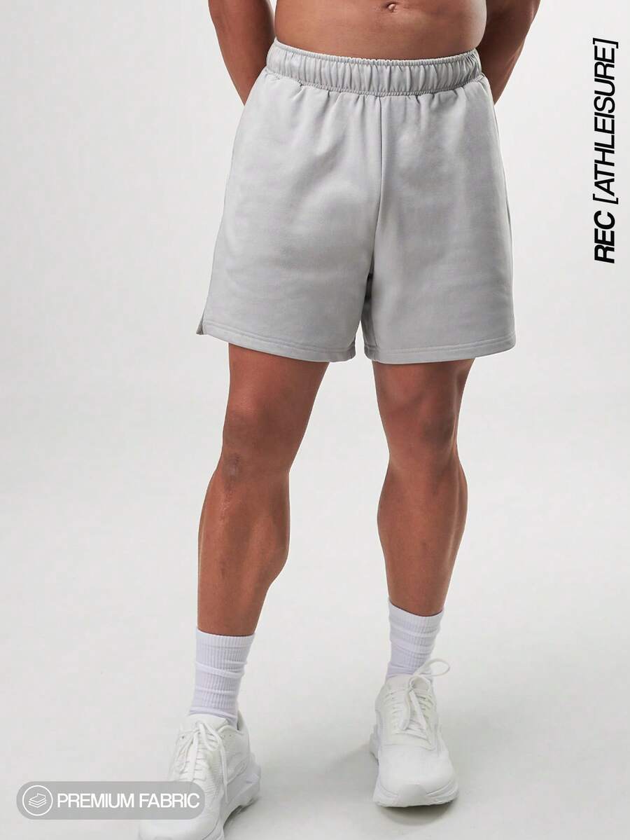 ARC Activewear Performance Shorts Running Basketball Quick Dry Fitness Gym Workout Training Training Shorts - Grey - View 1
