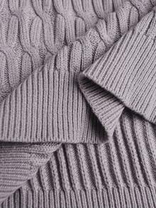 Manfinity CityGents Maglione a maniche lunghe da uomo in maglia jacquard con colori a contrasto, abbigliamento in cashmere da uomo, maglieria da uomo, pullover in maglia per uomo, adatto per autunno/inverno