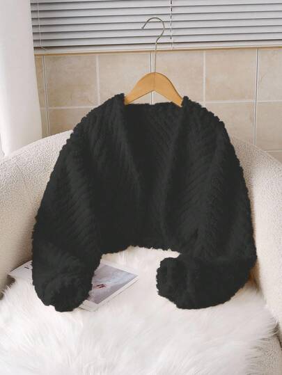 Sparklyn 少女纯色休闲长袖外套，秋冬季，秋季外套，休闲秋季外套，冬季外套，法兰绒外套