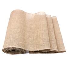 Natural Burlap Jute Ribbon Fabric Table Runners Roll 12-35cm 78.74Inch Runners For Rustic Farmhouse Home Decor,Bouquet Packaging - Multicolor - View 5