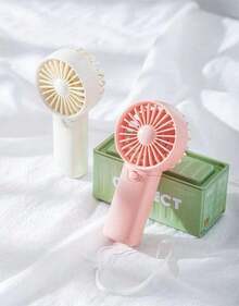 1 件夏季手持便捷小风扇家用户外迷你冷却风扇（颜色随机），派对礼物，女士袜子填充物，袜子创意，小礼物，有趣的礼物 - Random - 查看 8