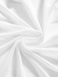 ROMWE Hippie 女士 Y2K 复古深V领露背街头风吊带上衣（含吊带内衬） - 白色 - 查看 4