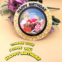 20PCS Clear Plastic Domes Money Cards Dome Blister Card Birthday Gifts Paper Craft Handmade Shaking Cards Friends Party Arts Scrapbooking & Album Arts - 20pc Clear Plastic Domes - View 5