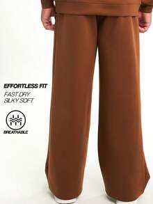 ARC HexFlex Pro Men Training Ultra-Flex Gym Lifestyle Street Pants, Fall - Brown - View 2