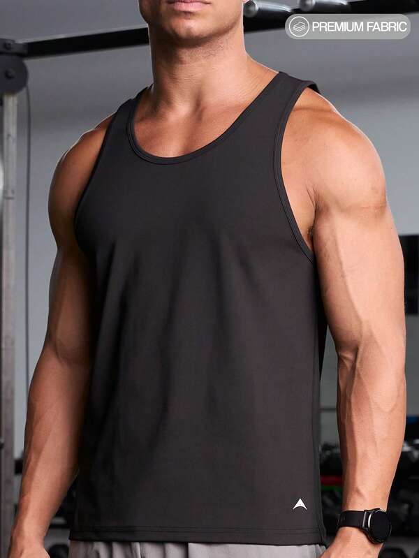 Men's Casual Crew Neck Versatile Tank Top