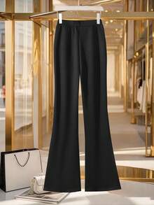 Franclia Halloween Women Suit Pants - Black - View 2