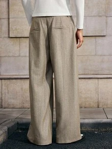 SWAVVY Men's Solid Color Casual Pocket Pants, For Fall - Multicolor - View 2