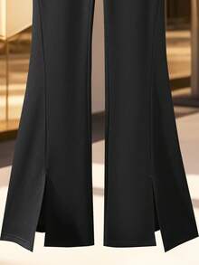 Franclia Halloween Women Suit Pants - Black - View 5