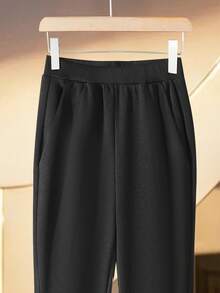 Franclia Halloween Women Suit Pants - Black - View 3