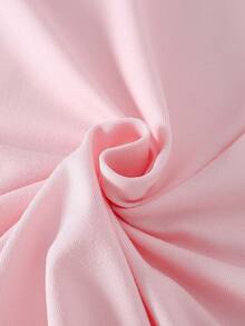 Women's Sweet, Cute, Elegant And Fashionable New Pink Bow Round Neck Short Sleeve Top With Pink Striped Bowknot Casual Comfortable Pants 2-Piece Pajama Set Pajama Sets For Women Pink - Multicolor - View 4